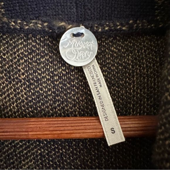 Buffalo check sweater jacket - academia preppy old money aesthetic - Picture 7 of 10